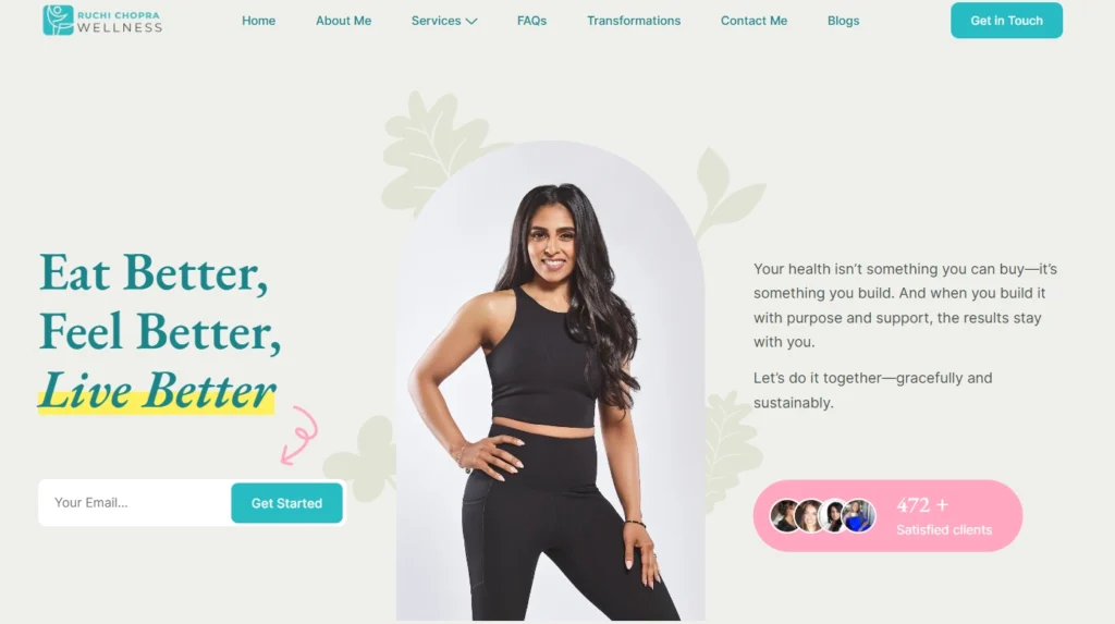 Regain control and reduce weight gain after PCOS with Ruchi Chopra’s Metabolic Reset Program.